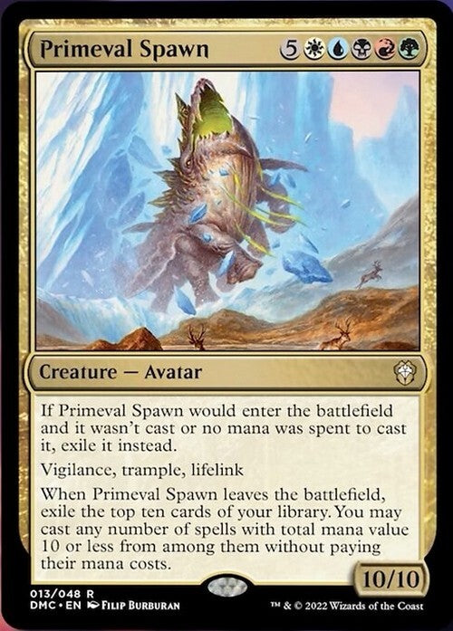 Primeval Spawn ~ Commander: Dominaria United [ NM ] [ Magic MTG ]