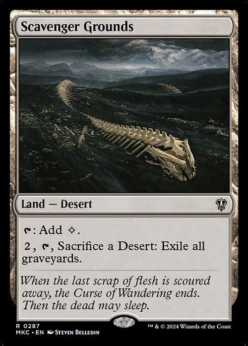 Scavenger Grounds ~ Commander: Murders at Karlov Manor [ NM ] [ Magic MTG ]