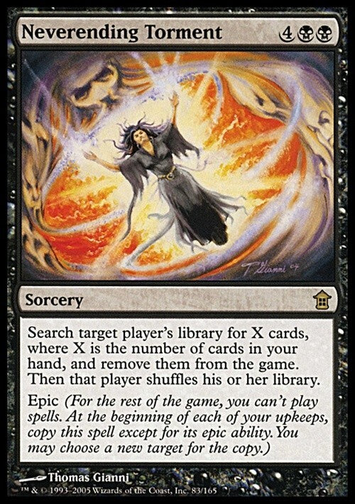Neverending Torment ~ Saviors of Kamigawa [ Excellent ] [ Magic MTG ]