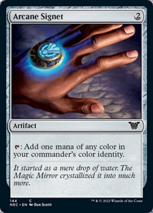 Arcane Signet ~ Commander: Kamigawa: Neon Dynasty [ NM ] [ Magic MTG ]