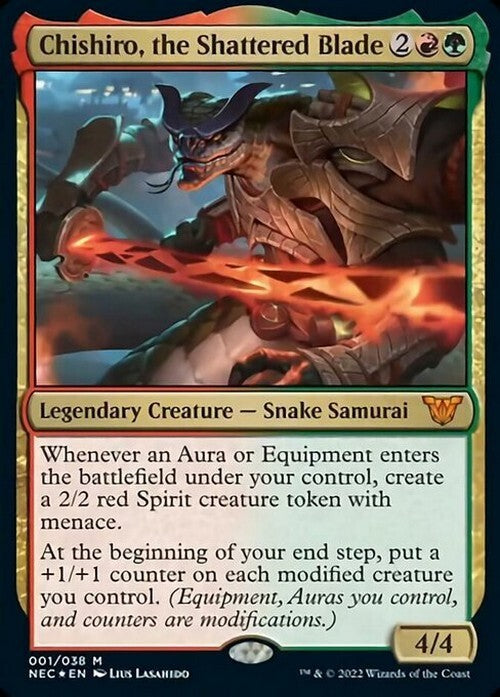 Chishiro, the Shattered Blade ~ Commander: Kamigawa: Neon Dynasty [ NM ] [ MTG ]