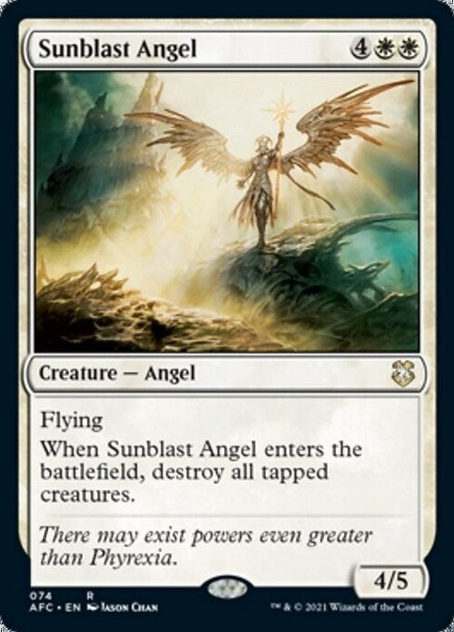 Sunblast Angel ~ Commander: Adventures in the Forgotten Realms [ NM ] [ MTG ]