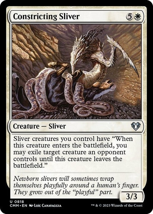 Constricting Sliver ~ Commander Masters [ NearMint ] [ Magic MTG ]