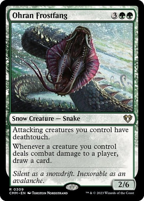 Ohran Frostfang ~ Commander Masters [ NearMint ] [ Magic MTG ]