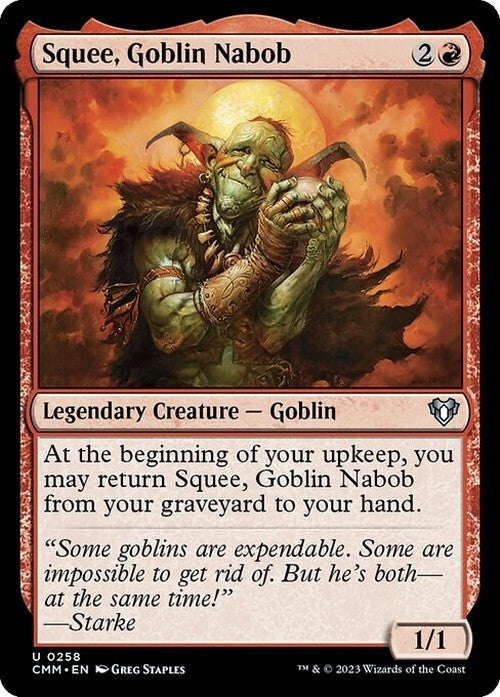 Squee, Goblin Nabob ~ Commander Masters [ NearMint ] [ Magic MTG ]