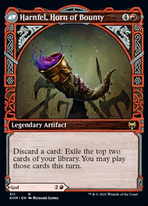 SHOWCASE Birgi, God of Storytelling ~ Kaldheim [ Excellent ] [ Magic MTG ]