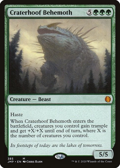 Craterhoof Behemoth ~ Jumpstart 2021 [ NearMint ] [ Magic MTG ]