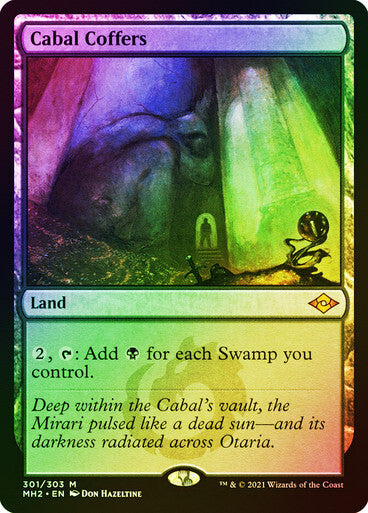 FOIL ETCHED Cabal Coffers ~ Modern Horizons 2 [ NearMint ] [ Magic MTG ]