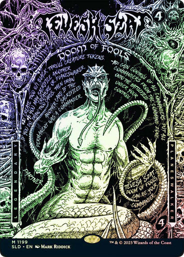 FOIL Tevesh Szat, Doom of Fools ~ Secret Lair [ NearMint ] [ Magic MTG ]
