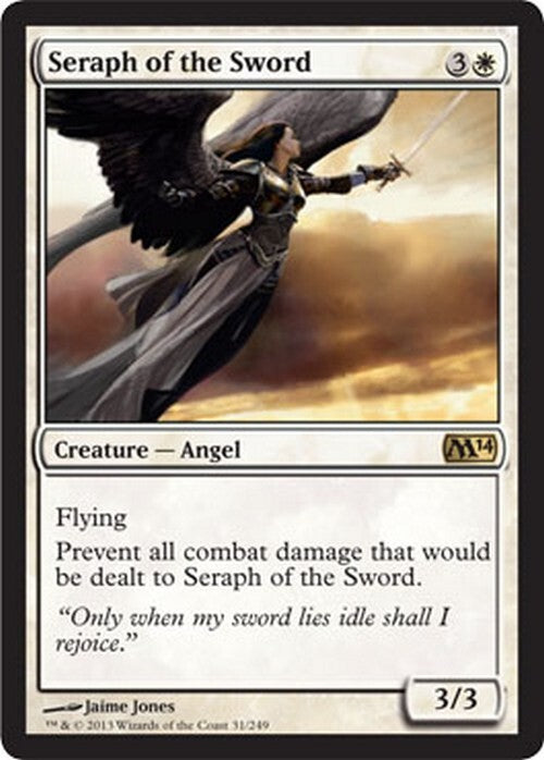 Seraph of the Sword ~ Magic 2014 [ Excellent ] [ Magic MTG ]