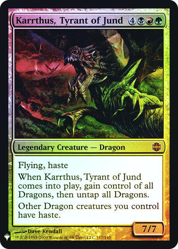 FOIL Karrthus, Tyrant of Jund ~ Mystery Booster [ NearMint ] [ Magic MTG ]