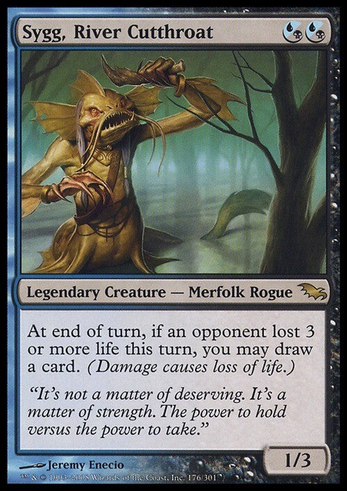 Sygg, River Cutthroat ~ Shadowmoor [ PLAYED ] [ Magic MTG ]