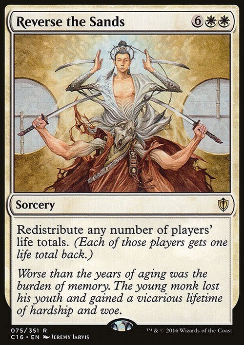 Reverse the Sands ~ Commander 2016 [ Excellent ] [ Magic MTG ] - London Magic Traders Ltd