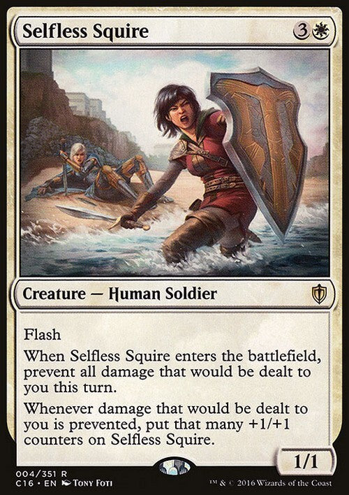 Selfless Squire ~ Commander 2016 [ Excellent ] [ Magic MTG ]
