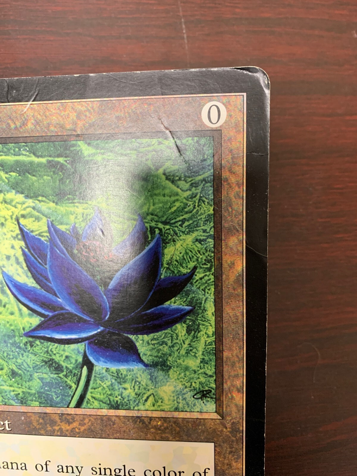 OVERSIZED Black Lotus ~ Oversized 6x9 Promos [ HEAVILY PLAYED ] [ Magic MTG ]