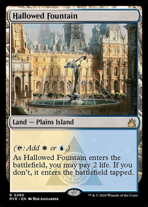 Hallowed Fountain ~ Ravnica Remastered [ NearMint ] [ Magic MTG ]