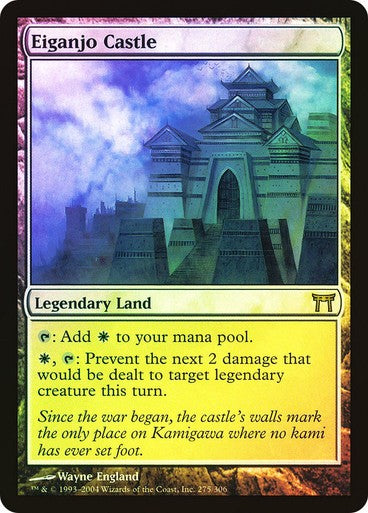 FOIL Eiganjo Castle ~ Champions of Kamigawa [ NearMint ] [ Magic MTG ]