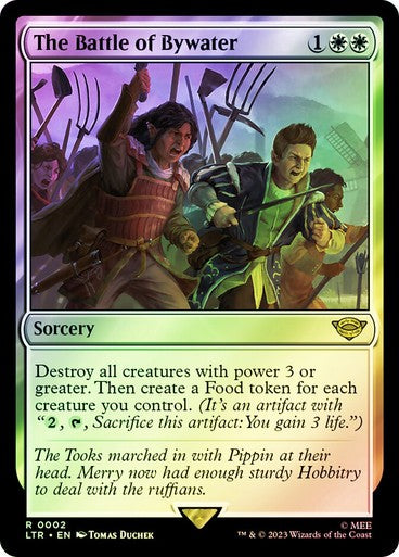 FOIL The Battle of Bywater ~ The Lord of the Rings [ NM ] [ Magic MTG ]