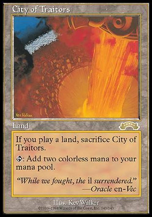 City of Traitors ~ Exodus [ NearMint ] [ Magic MTG ]