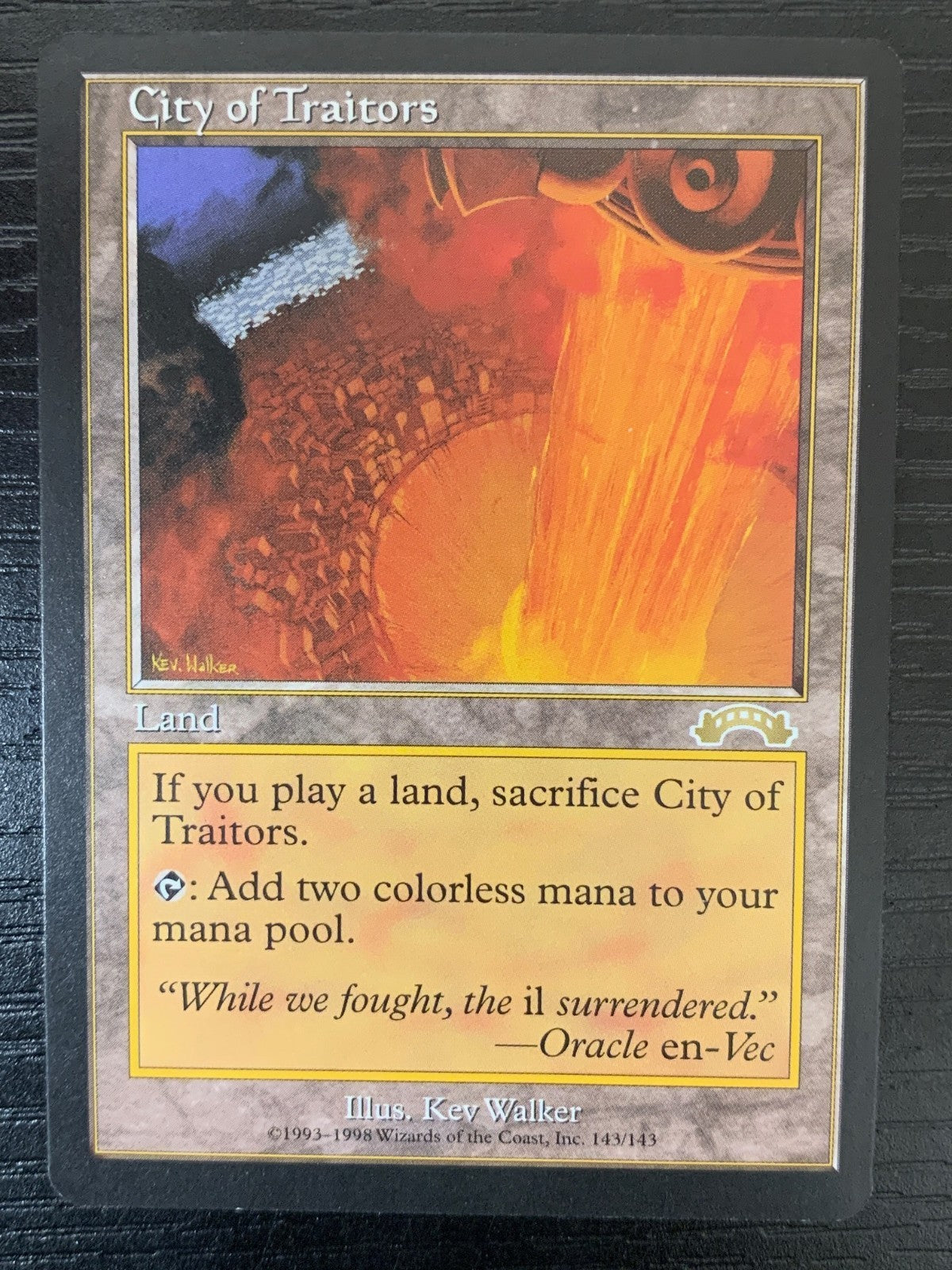 City of Traitors ~ Exodus [ NearMint ] [ Magic MTG ]