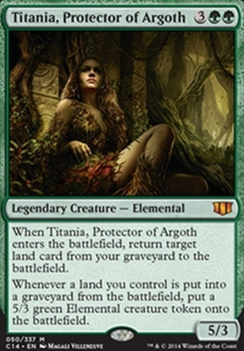 Titania, Protector of Argoth ~ Commander 2014 [ Excellent ] [ Magic MTG ]