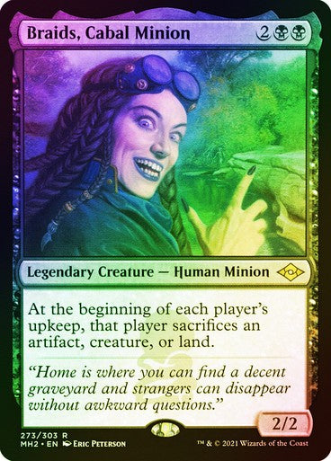 FOIL ETCHED Braids, Cabal Minion ~ Modern Horizons 2 [ NearMint ] [ Magic MTG ]