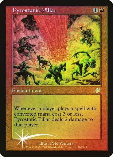 FOIL Pyrostatic Pillar ~ Scourge [ Excellent ] [ Magic MTG ]