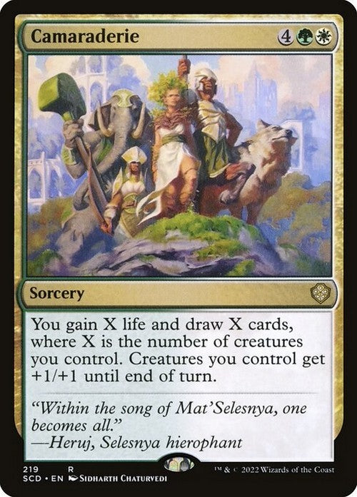 Camaraderie ~ Starter Commander [ NearMint ] [ Magic MTG ]