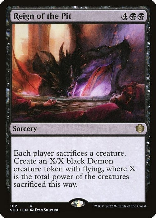 Reign of the Pit ~ Starter Commander [ NearMint ] [ Magic MTG ]