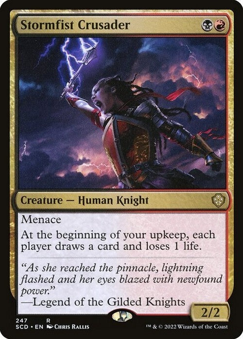 Stormfist Crusader ~ Starter Commander [ NearMint ] [ Magic MTG ]