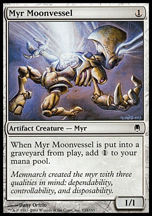 Myr Moonvessel ~ Darksteel [ Excellent ] [ Magic MTG ]