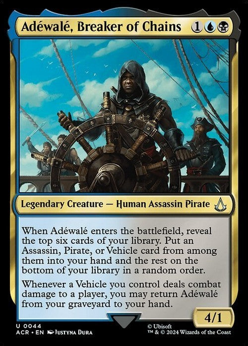 Adewale, Breaker of Chains ~ Assassin's Creed [ NM ] [ Magic MTG ]