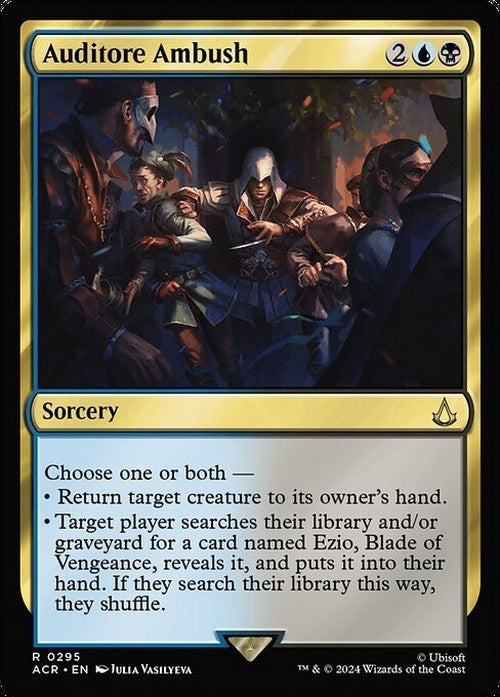 Auditore Ambush ~ Assassin's Creed [ NM ] [ Magic MTG ]