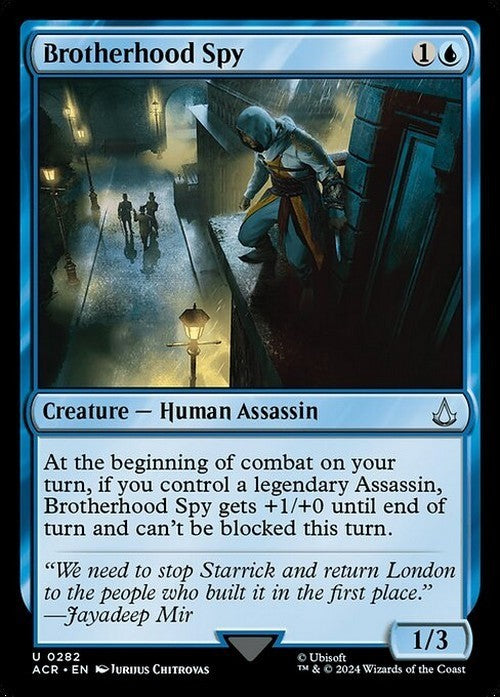 Brotherhood Spy ~ Assassin's Creed [ NM ] [ Magic MTG ]