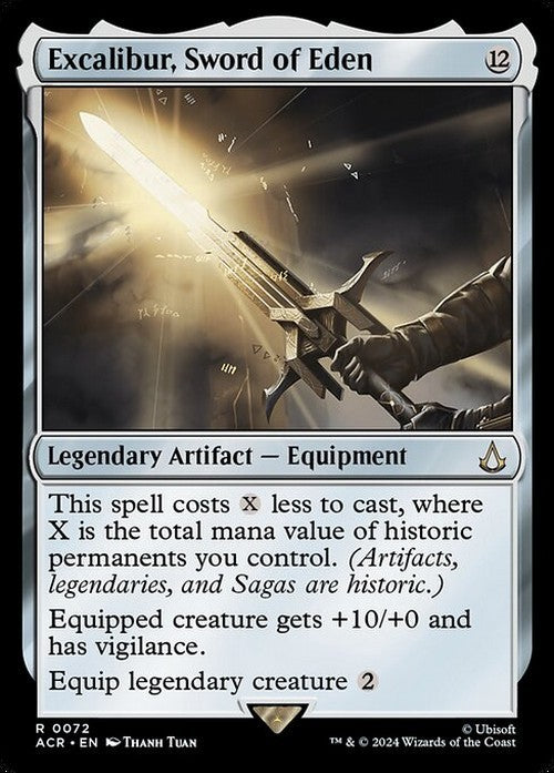 Excalibur, Sword of Eden ~ Assassin's Creed [ NM ] [ Magic MTG ]
