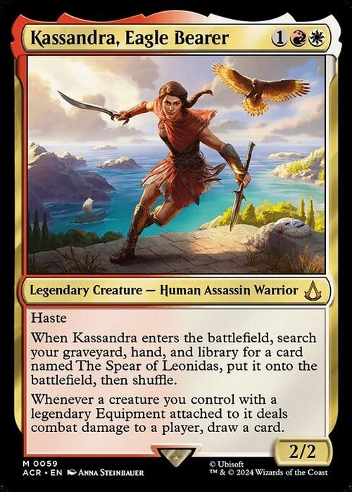 Kassandra, Eagle Bearer ~ Assassin's Creed [ NM ] [ Magic MTG ]