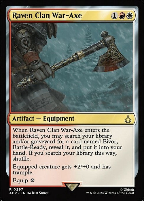 Raven Clan War-Axe ~ Assassin's Creed [ NM ] [ Magic MTG ]
