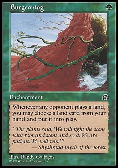Burgeoning ~ Stronghold [ NearMint ] [ Magic MTG ] - London Magic Traders Ltd