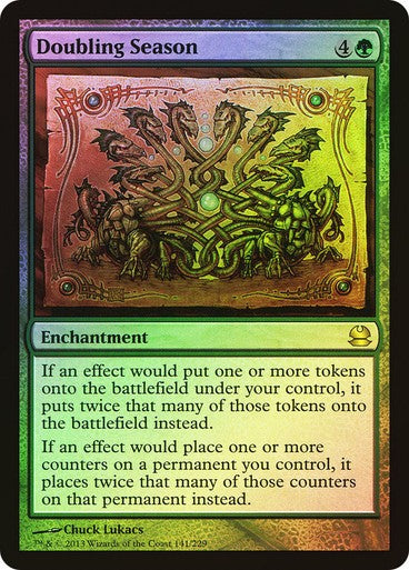 FOIL Doubling Season ~ Modern Masters 2013 [ Excellent ] [ Magic MTG ]