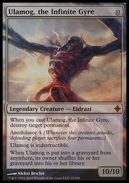 Ulamog, the Infinite Gyre ~ Rise of the Eldrazi [ NearMint ] [ Magic MTG ]