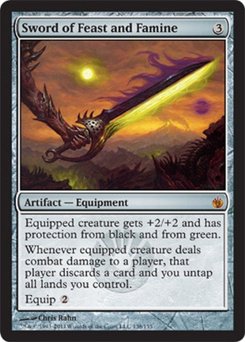 Sword of Feast and Famine ~ Mirrodin Besieged [ Excellent ] [ Magic MTG ]