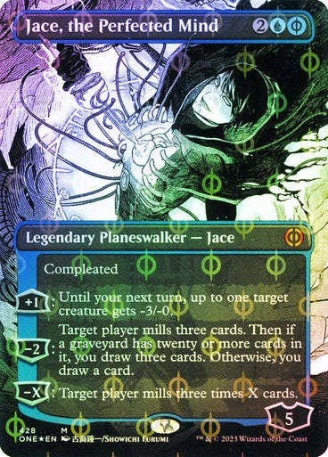 FOIL COMPLEAT Jace, the Perfected Mind ~ Phyrexia: All Will Be One [ NM ]