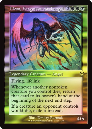 FOIL RETRO Liesa, Forgotten Archangel ~ Innistrad Remastered [ NM ] [ MTG ]