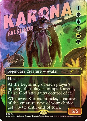 FOIL Karona, False God ~ Secret Lair [ NearMint ] [ Magic MTG ]