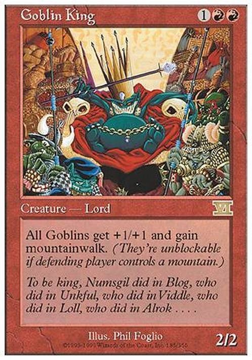 Goblin King ~ Sixth Edition [ Excellent ] [ Magic MTG ]