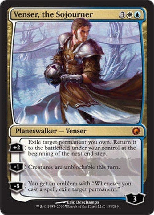 Venser, the Sojourner ~ Scars of Mirrodin [ Excellent ] [ Magic MTG ]