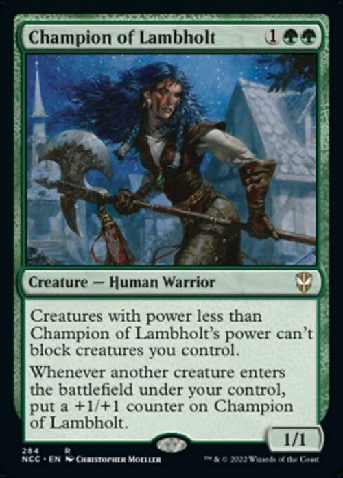 Champion of Lambholt ~ Commander: Streets of New Capenna [ NM ] [ Magic MTG ]