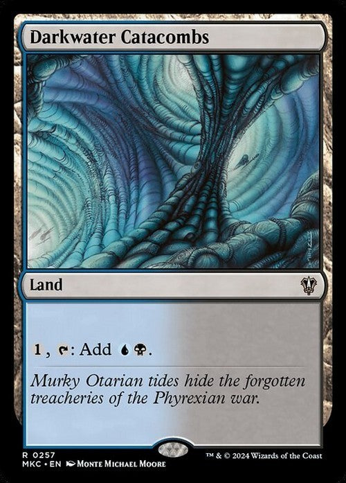Darkwater Catacombs ~ Commander: Murders at Karlov Manor [ NM ] [ Magic MTG ]