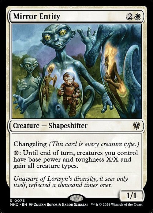 Mirror Entity ~ Commander: Murders at Karlov Manor [ NM ] [ MTG ]