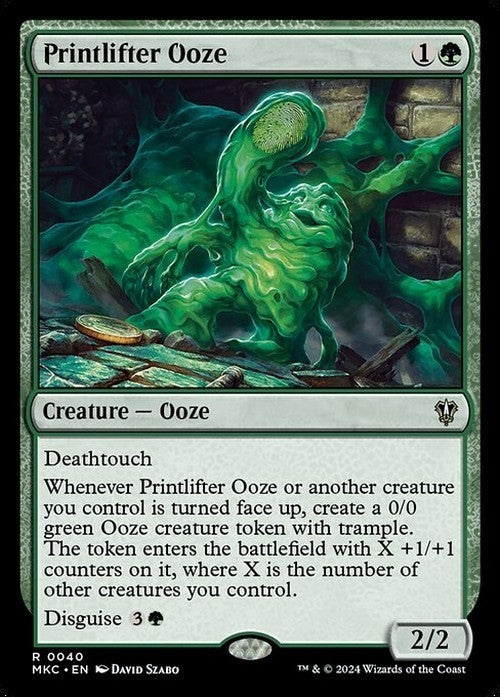 Printlifter Ooze ~ Commander: Murders at Karlov Manor [ NM ] [ Magic MTG ]